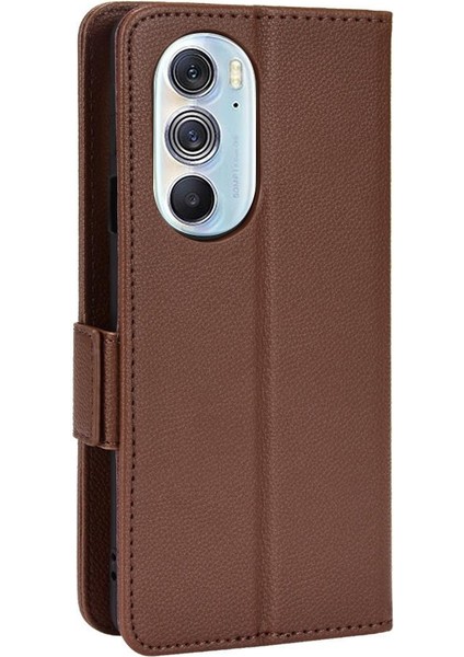 Motorola Moto Kenar Artı 2022 Cüzdan Kart Yuvaları Tutucu Manyetik Pu (Yurt Dışından)