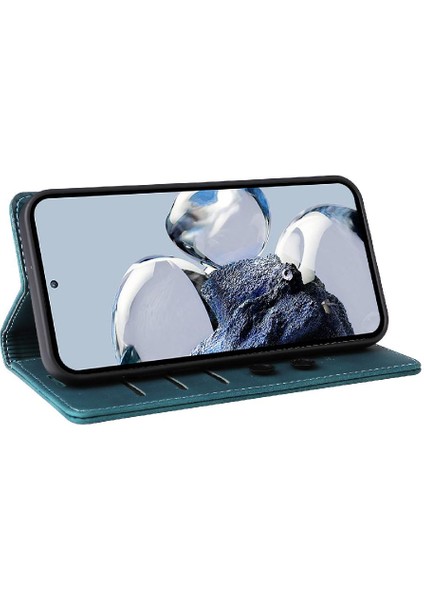 Xiaomi 12T Flip Kapak Için Flip Case Darbeye Deri Kılıf Cüzdan Basit (Yurt Dışından) indirimleri