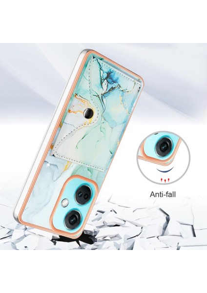 Oneplus Nord Ce 3 Mermer Yumuşak Tpu Tampon Ince Cüzdan Kart Yuvaları Için Kılıf (Yurt Dışından) modelleri