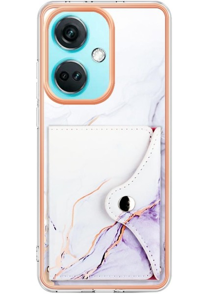 Oneplus Nord Ce 3 Mermer Yumuşak Tpu Tampon Ince Cüzdan Kart Yuvaları Için Kılıf (Yurt Dışından) fiyatları