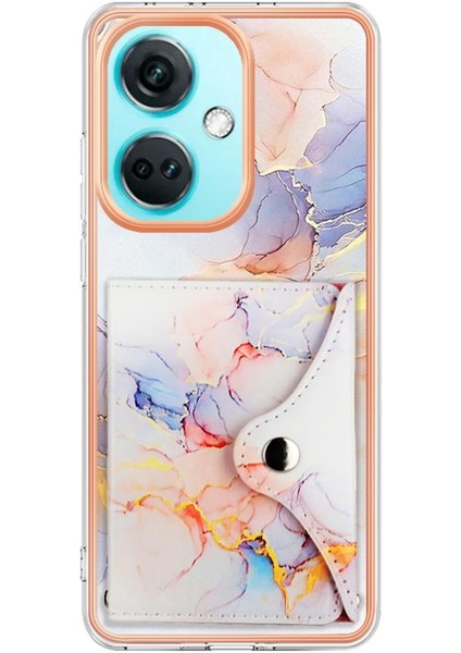 Oneplus Nord Ce 3 Mermer Yumuşak Tpu Tampon Ince Cüzdan Kart Yuvaları Için Kılıf (Yurt Dışından) fırsatları
