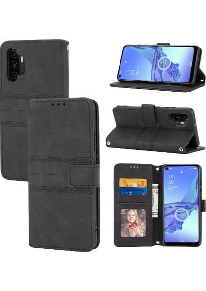 Samsung Galaxy A32 4g Için Flip Case Darbeye Koruyucu Cüzdan Kılıf Pu (Yurt Dışından)