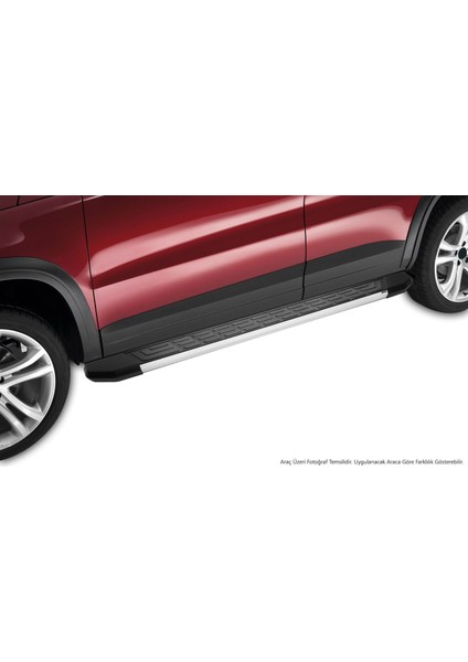 S-Dizayn Chery Tiggo8 Pro Newline Aluminyum Yan Basamak 183 cm 2022 Üzeri