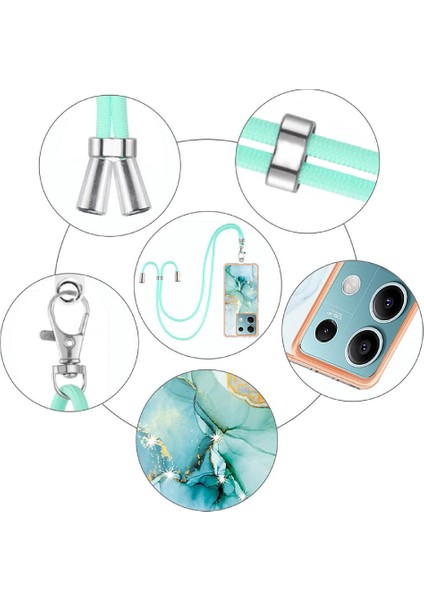 Xiaomi Redmi Için Not 13 5g Anti-Scratch Yumuşak Tampon Crossbody Kayış (Yurt Dışından) indirimleri