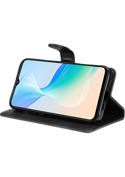 Vivo Y76 5g Için Flip CASE/Y76S 5g Yüksek Kaliteli Deri Klasik Düz Renk (Yurt Dışından) indirimleri