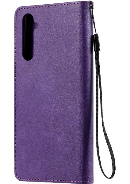 Kart Yuvası Katı ile Realme 6 Pro Iş Cüzdan Telefon Kılıfı Için Flip Case (Yurt Dışından) fırsatları