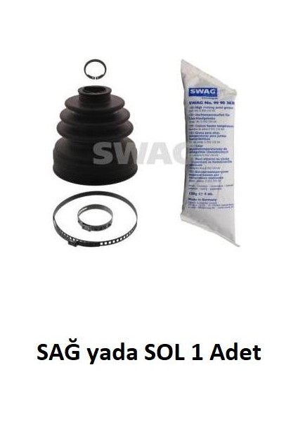 Aks Körüğü Set Golf 5/6/7 cc Jetta 5/6 Passat B6 Polo 4 Fabia 2 Octavia 2 A3 8p Ibiza 3 30939239 Swag