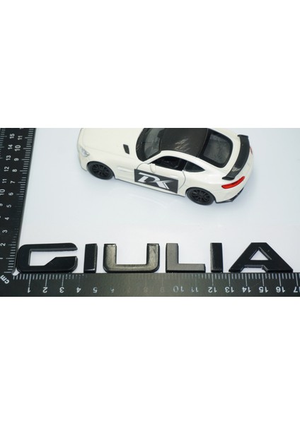 Alfa Romeo Giulia Siyah Abs 3m 3D Bagaj Yazı Logo Arma fırsatları