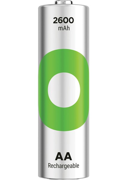 Recyko 2600 mAh 1.2V AA Boy NiMH Kalem Şarjlı Pil 2'li Kart