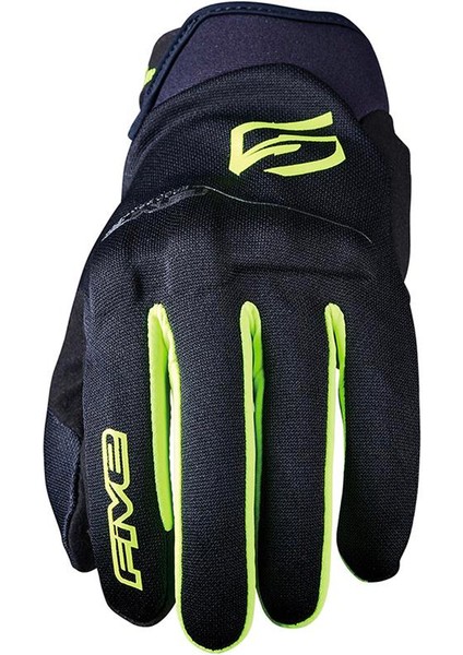 Fıve Gloves Globe Black-Fluo-Yellow