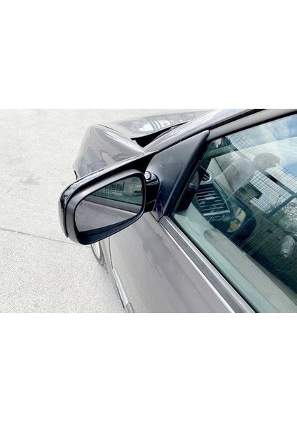 Renault Megane 2 2002-2009 Batman Yarasa Ayna Kapağı Piano Black Abs Plastik