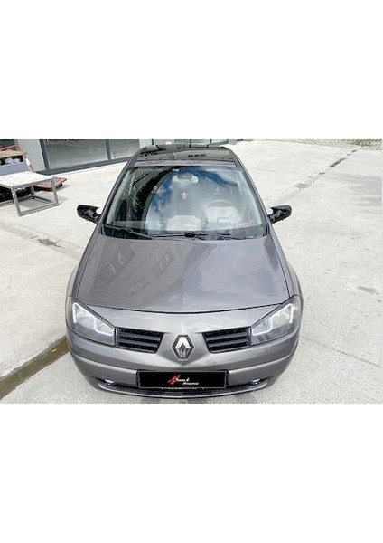 Renault Megane 2 2002-2009 Batman Yarasa Ayna Kapağı Piano Black Abs Plastik