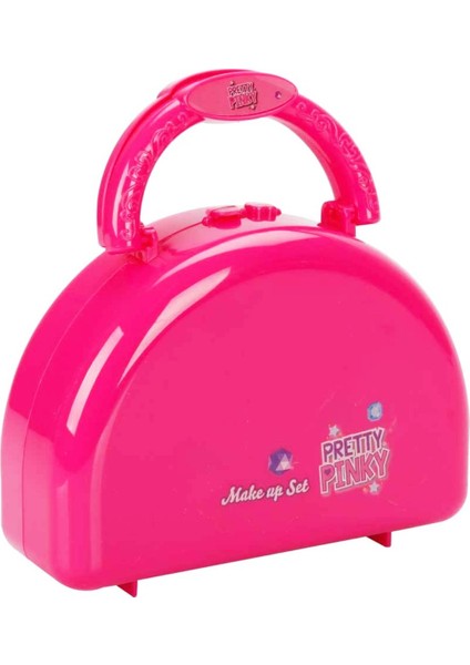 3 Katlı Pembe Çantalı Makyaj Seti - Makyajını Her Yere Yanında Taşı! modelleri
