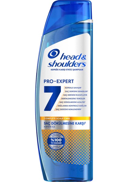 Head & Shoulders Kepek Karşıtı Pro-Expert 7 Dökülme Savunması Kafeinli 300ML Şampuan