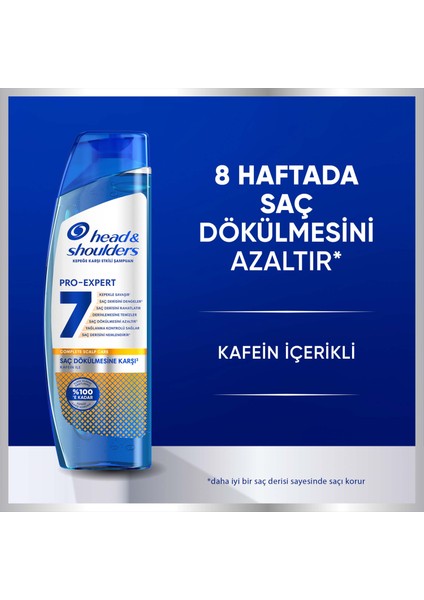 Head & Shoulders Kepek Karşıtı Pro-Expert 7 Dökülme Savunması Kafeinli 300ML Şampuan