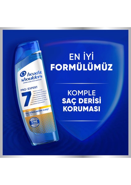 Head & Shoulders Kepek Karşıtı Pro-Expert 7 Dökülme Savunması Kafeinli 300ML Şampuan