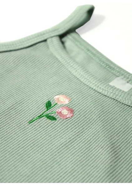 Flora Nakışlı Crop Fitilli Takım fiyatları