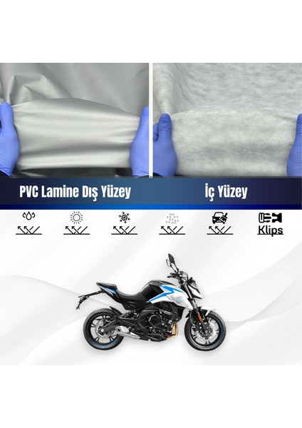 Ultra Shop Cf Moto 400 Nk 4 Mevsim Motosiklet Branda Su Geçirmez Motor Brandası