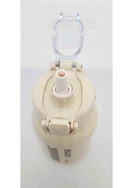 Hippo ST-8150 600ML Çelik Pipetli-Pipetsiz Kullanım Termos Matara Beyaz fiyatları