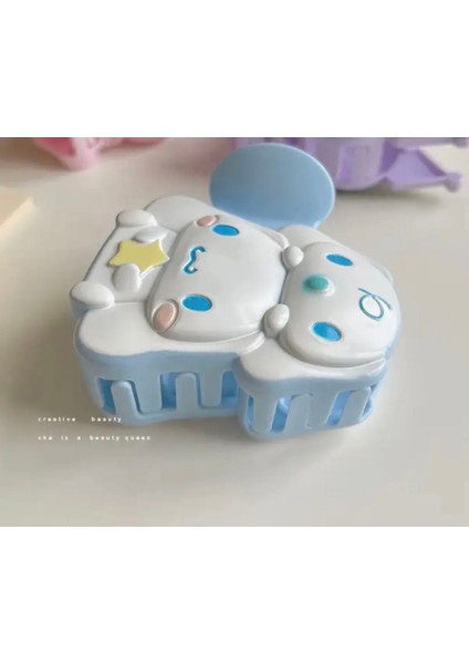 Cinnamoroll Sanrio Sakura Büyük Boy Büyük Boy Kışkaçlı Mandal Toka