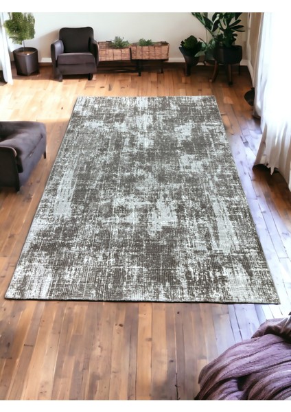 Laura Koleksiyonu 4 Metrekare 150x230cm Bej-Krem Renk Akrilik Iplik Saçaksız Makine Dokuma Salon Mutfak Yatak Odası Halısı