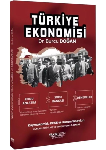 Yakın Eğitim 2024 Türkiye Ekonomisi Konu Anlatımlı Soru Bankası - Deneme