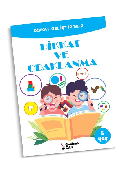 Akademik Zeka 5 Yaş Dikkat Geliştirme Seti