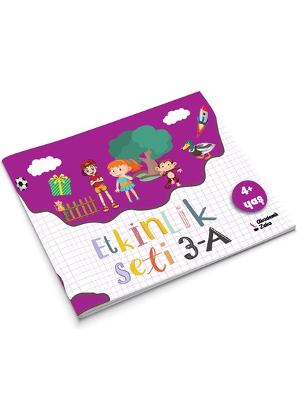 4 Yaş Etkinlik Seti(6 KİTAP 195 ETKİNLİK)