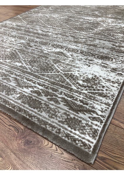 Laura Koleksiyonu 4 Metrekare 150x230cm Bej Renk Akrilik Iplik Saçaksız Makine Dokuma Salon Mutfak Yatak Odası Halısı fiyatları