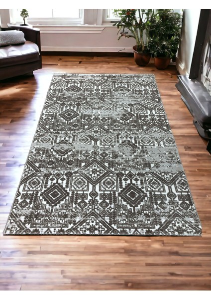 Laura Koleksiyonu 4 Metrekare 150x230cm Bej Renk Akrilik Iplik Saçaksız Makine Dokuma Salon Mutfak Yatak Odası Halısı