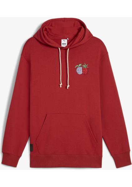 x One Piece.24 Erkek Kırmızı Sweatshirt 62466624