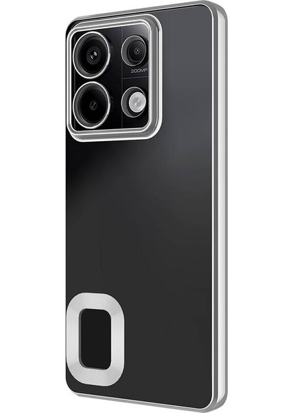 Xiaomi Poco M6 Pro Kılıf Omega Logo Gösteren Silikon