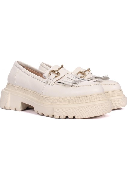 Santiago Kadın Loafer - Krem fiyatları