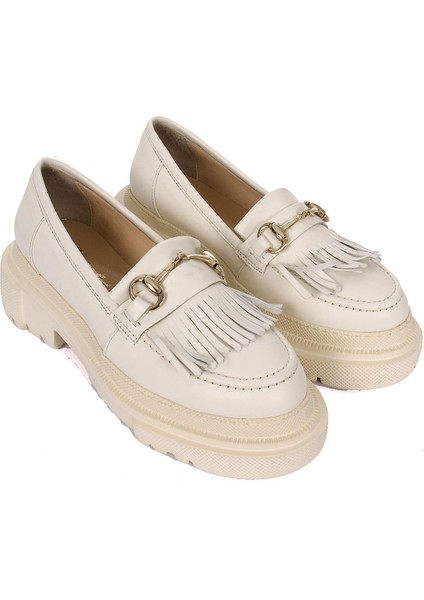 Santiago Kadın Loafer - Krem modelleri