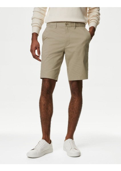Regular Fit Chino Şort