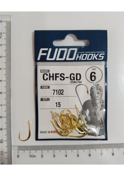 7102 Chınu Fsh Gold Iğne No : 6