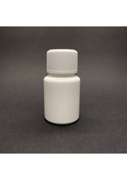 60 Cc Tablet Şişesi - Kilitli Kapaklı- 60ml Ilaç Şişe- X 10 Adet