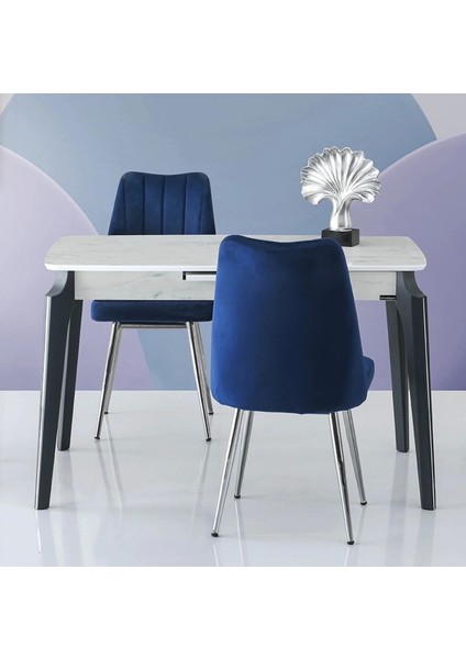 Sd Krom Ayaklı Babyface Kumaş Salon Balkon ve Mutfak Sandalyesi 6 Adet fiyatları