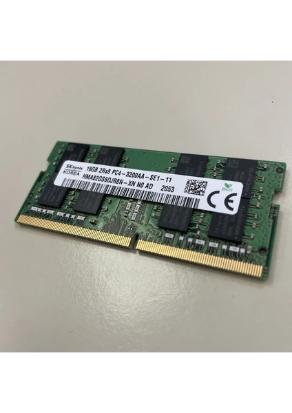 Sk Hynix HMA82GS6DJR8N-XN 16 GB Ddr4 3200 Mhz CL22 Notebook Ram