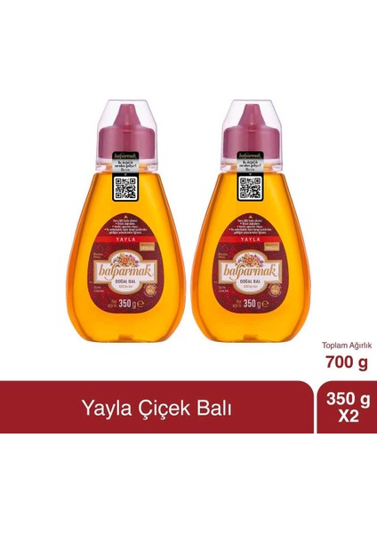 Çıtkapak Yayla Çiçek Balı 350 g X 2 Adet