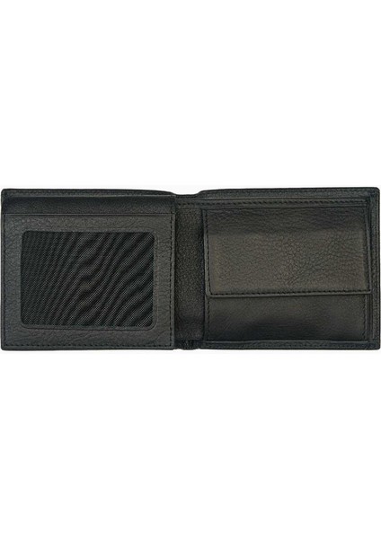 Hakiki Deri RFID Korumalı Erkek Cüzdan 1301 - Siyah fiyatları