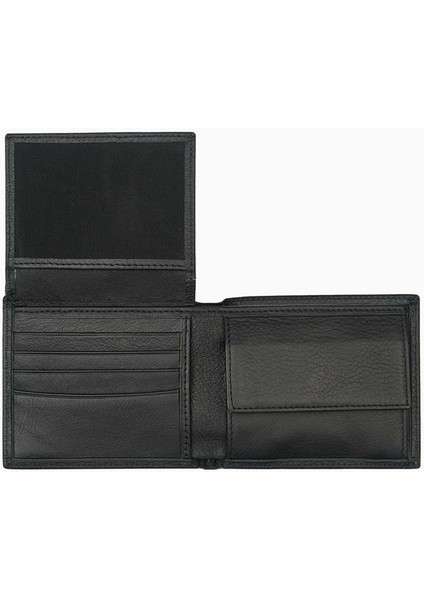 Hakiki Deri RFID Korumalı Erkek Cüzdan 1301 - Siyah modelleri