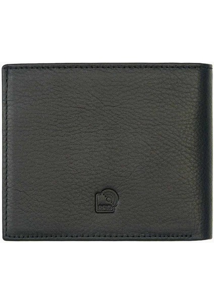 Hakiki Deri RFID Korumalı Erkek Cüzdan 1301 - Siyah fırsatları