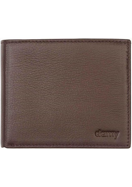 Hakiki Deri RFID Korumalı Erkek Cüzdan 1301 - Kahve