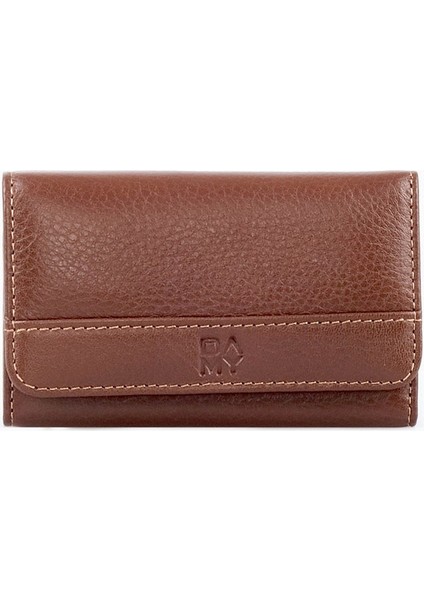 Hakiki Deri Anahtarlık 703 - Taba