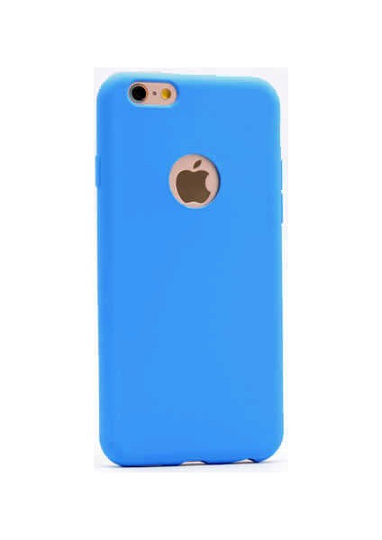 Apple iPhone 6 Plus Uyumlu Kılıf Soft Flexible Matte Silicone, Ultra Esnek Ultra Ince Ultra Koruyucu Pürüzsüz Mat Silikon