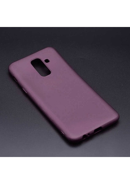Samsung Galaxy J8 Uyumlu Kılıf Soft Flexible Matte Silicone, Ultra Esnek Ultra Ince Ultra Koruyucu Pürüzsüz Mat Silikon