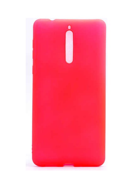 Nokia 8 Uyumlu Kılıf Soft Flexible Matte Silicone, Ultra Esnek Ultra Ince Ultra Koruyucu Pürüzsüz Mat Silikon