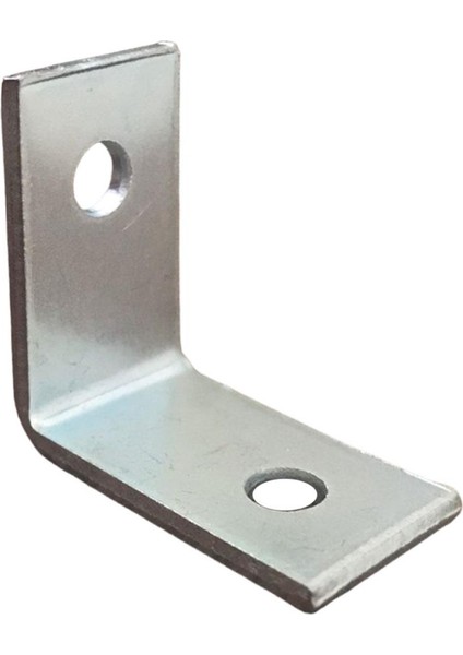4 Adet Mobilya Eşya Dolap Duvar Sabitleyici Köşe Bağlantı L Demir Gönye Deprem Güvenliği 25X25X15MM