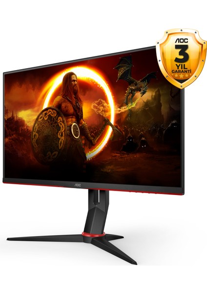 Aoc 27" 27G2SPU 1Ms 165Hz IPS 1920*1080p HDMI,DisplayPort G-Sync Gaming Monitör